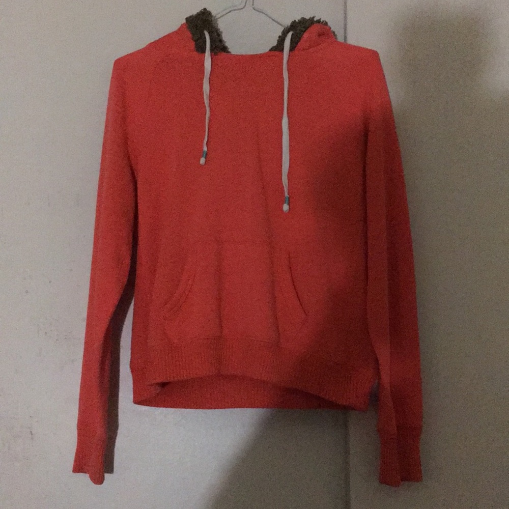 Orange hoodie